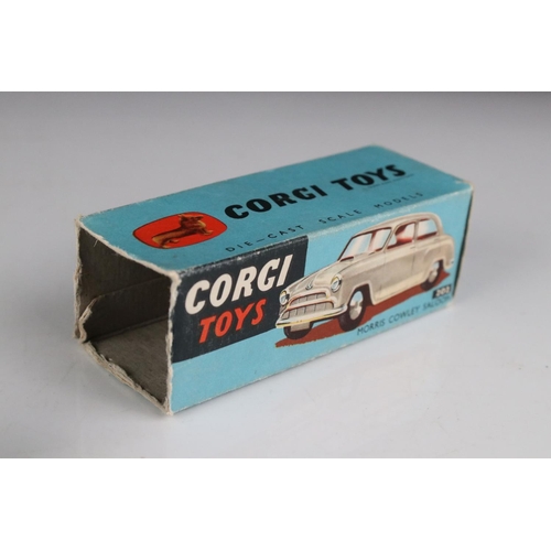 434 - Seven boxed play worn Corgi diecast models all with one end flap missing, to include 151 Lotus Le Ma... 