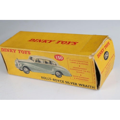 441 - Four boxed diecast models to include 3 x Dinky (821 French Unimog Mercedes, 150 Rolls Royce Silver W... 