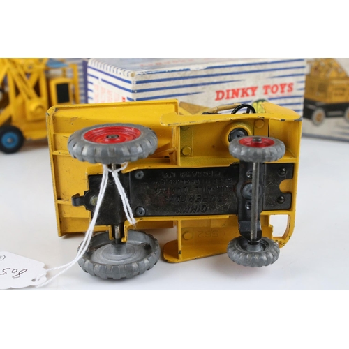 446 - Three boxed Dinky Supertoys diecast models to include 964 Elevator Loader, 971 Coles Mobile Crane an... 