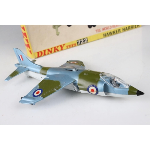 449 - Two boxed diecast model planes to include Corgi Aircraft 1301 Piper Cherokee Arrow (vg) and Dinky 72... 