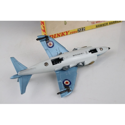 449 - Two boxed diecast model planes to include Corgi Aircraft 1301 Piper Cherokee Arrow (vg) and Dinky 72... 