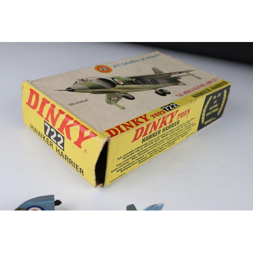 449 - Two boxed diecast model planes to include Corgi Aircraft 1301 Piper Cherokee Arrow (vg) and Dinky 72... 