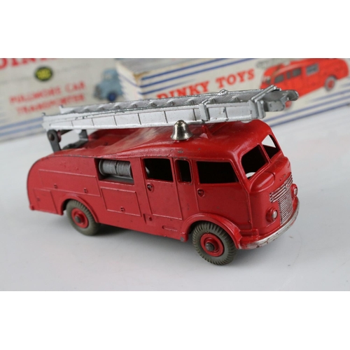 461 - Four boxed Dinky Supertoys diecast models to include 963 Heavy Tractor, 955 Fire Engine, 651 Centuri... 