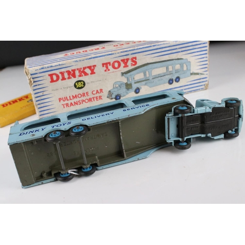 461 - Four boxed Dinky Supertoys diecast models to include 963 Heavy Tractor, 955 Fire Engine, 651 Centuri... 