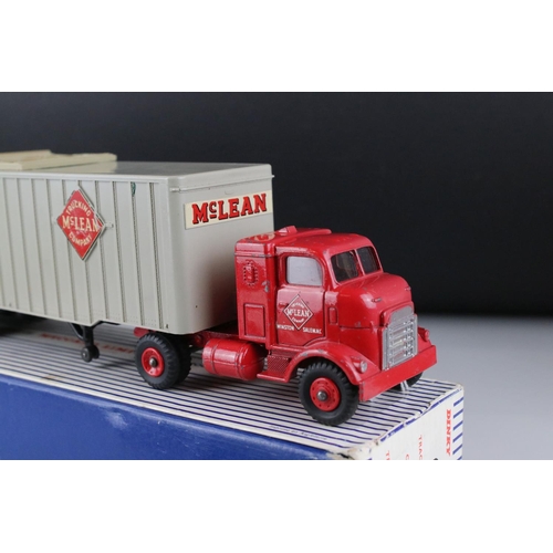 463 - Boxed Dinky Supertoys 948 Tractor Trailer McLean diecast model, some paint chips to cab, trailer doo... 