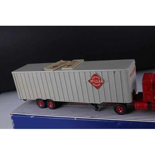 463 - Boxed Dinky Supertoys 948 Tractor Trailer McLean diecast model, some paint chips to cab, trailer doo... 