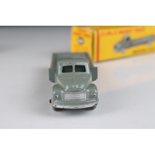 499 - Three boxed Dinky Dublo diecast models to include 066 Bedford Flatbed in grey, 069 Massey Ferguson T... 