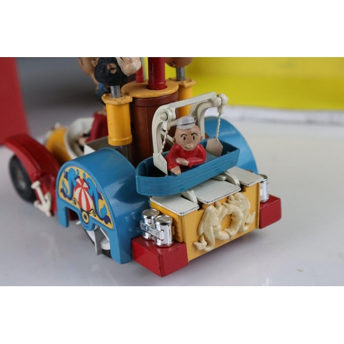 502 - Corgi Comics 802 Popeye Paddle Wagon, complete and vg with minor paint chips, contained within a cus... 