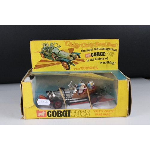 505 - Boxed Corgi 266 Chitty Chitty Bang Bang diecast model, complete with all 4 figures and accessories, ... 