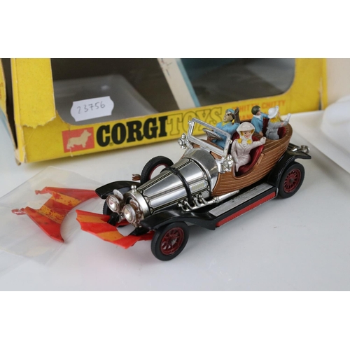 505 - Boxed Corgi 266 Chitty Chitty Bang Bang diecast model, complete with all 4 figures and accessories, ... 