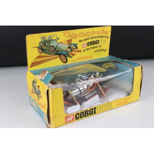 505 - Boxed Corgi 266 Chitty Chitty Bang Bang diecast model, complete with all 4 figures and accessories, ... 