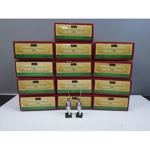 1464 - 13 Boxed Britains Limited Edition Collection metal figure sets to include 8 x 48002, 3 x 43155 and 3... 