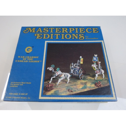 1465 - Three boxed Grenadier Models Metal Figure sets to include 2 x 6004 Fantasy Lords Monsters of mytholo... 