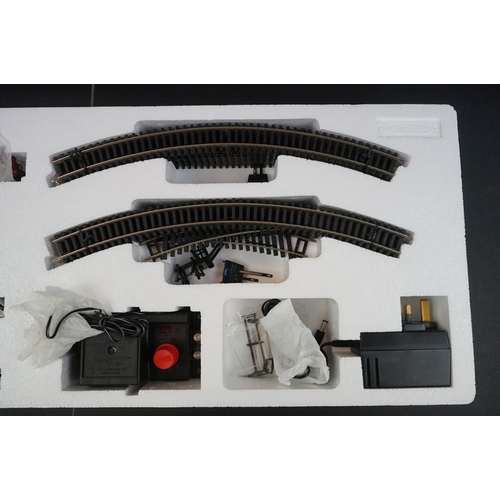 12 - Boxed Hornby OO gauge R1057 The Royal Train set, complete with locomotive & coaches wrapped in origi... 