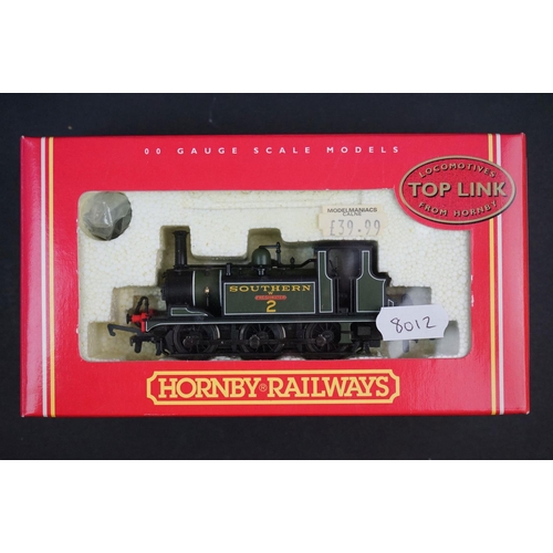 19 - 10 Boxed Hornby OO gauge locomotives to include 3 x Top Link (R2063, R2065 & R2062), R2245, R2130, R... 