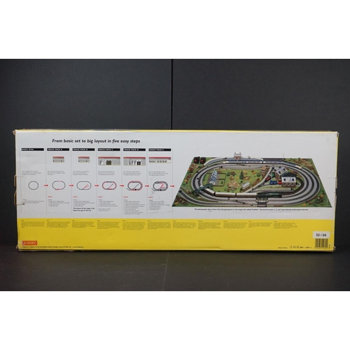 5 - Boxed Hornby OO gauge R1039 Flying Scotsman train set, complete with locomotive & coaches wrapped in... 