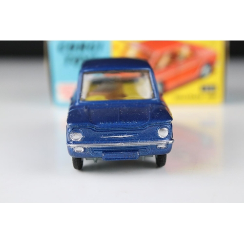 511 - Two boxed Corgi diecast models to include 251 Hillman Imp in blue with yellow interior (box vg, diec... 