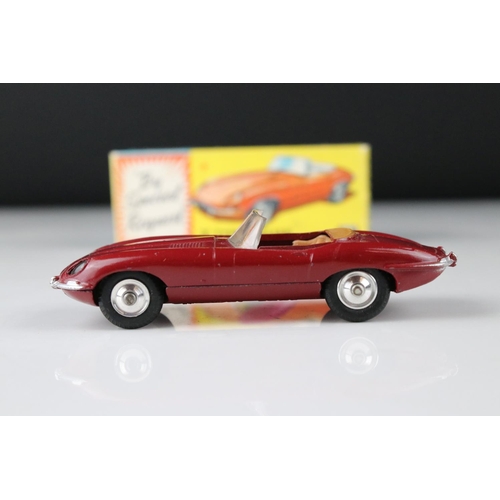 514 - Two boxed Corgi By Special Request diecast models to include 307 E Type Jaguar with detachable hard ... 