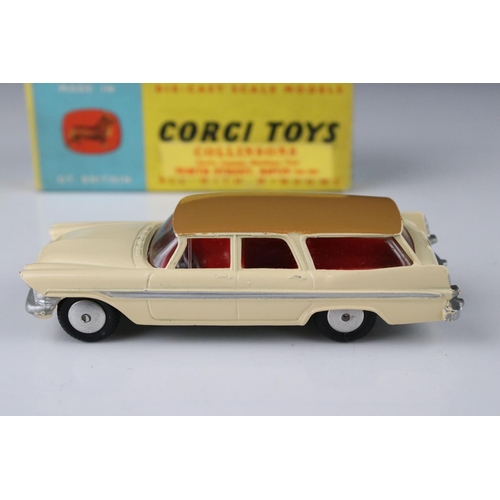 515 - Two boxed Corgi diecast models to include 218 Aston Martin DB4 in yellow with red interior and 219 P... 