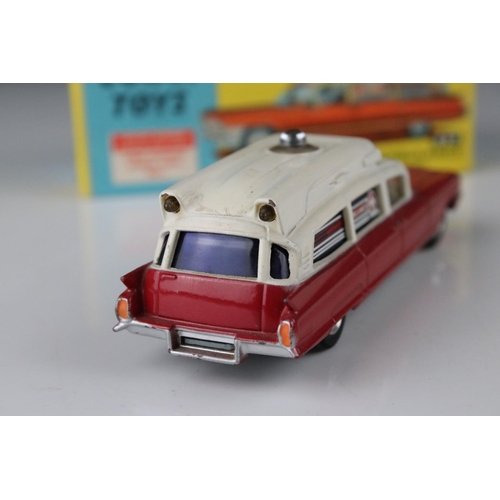 518 - Two boxed Corgi diecast Ambulance models to include 412 Bedford Utilecon Ambulance and 437 Superior ... 