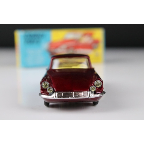 519 - Boxed Corgi 259 Le Dandy Coupe Henri Chapron Body on Citroen DS Chassis diecast model in metallic ma... 