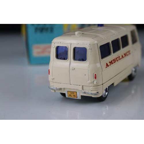 524 - Two boxed Corgi diecast Emergency Service models to include 463 Commer Ambulance and 439 Chevrolet F... 