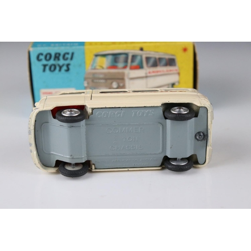 524 - Two boxed Corgi diecast Emergency Service models to include 463 Commer Ambulance and 439 Chevrolet F... 