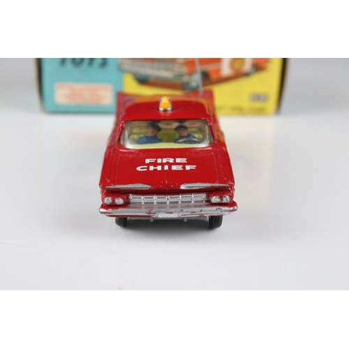 524 - Two boxed Corgi diecast Emergency Service models to include 463 Commer Ambulance and 439 Chevrolet F... 