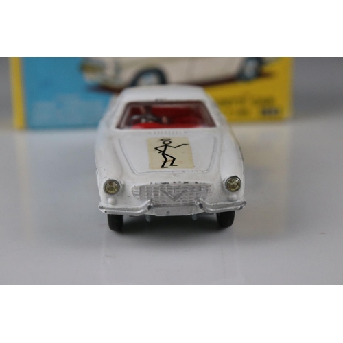 525 - Boxed Corgi 258 The Saint's Car Volvo P1800 diecast model, decal ex, diecast vg, box vg