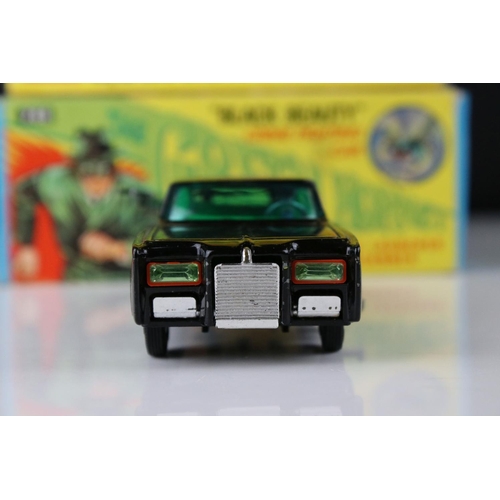 527 - Boxed Corgi 268 The Green Hornet Black Beauty diecast model, with 3 x missiles, 3 x radar scanners, ... 