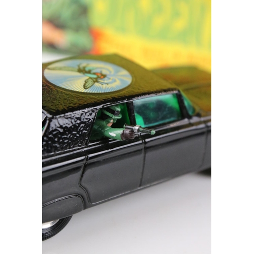 527 - Boxed Corgi 268 The Green Hornet Black Beauty diecast model, with 3 x missiles, 3 x radar scanners, ... 