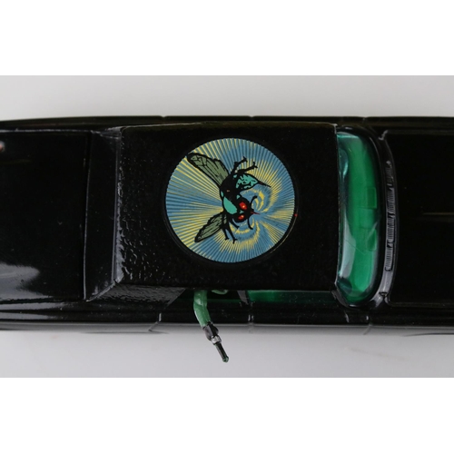 527 - Boxed Corgi 268 The Green Hornet Black Beauty diecast model, with 3 x missiles, 3 x radar scanners, ... 