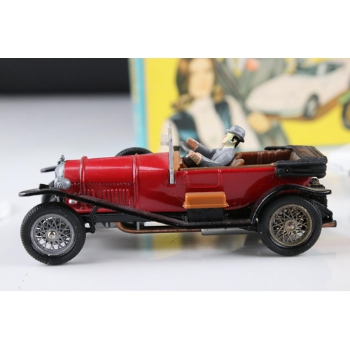 528 - Boxed Corgi Gift Set 40 The Avengers diecast model set, complete with Vintage Bentley and Lotus Elan... 