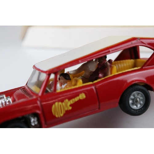 530 - Boxed Corgi 277 The Monkees Monkee Mobile diecast model, diecast excellent, box has '45p' in pen to ... 