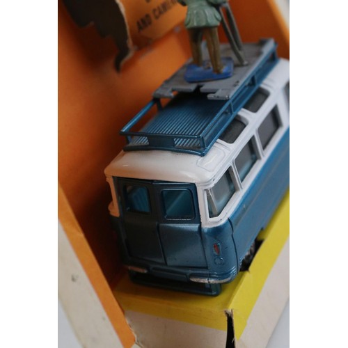 498 - Boxed Corgi 479 Commer Mobile Camera Van diecast model, complete with cameraman & camera, diecast ex... 