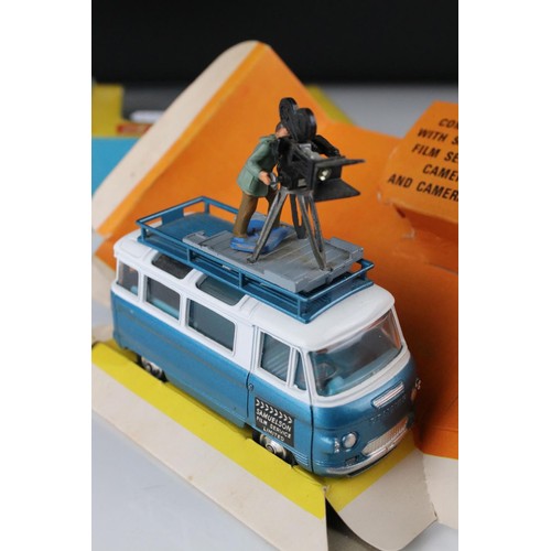 498 - Boxed Corgi 479 Commer Mobile Camera Van diecast model, complete with cameraman & camera, diecast ex... 