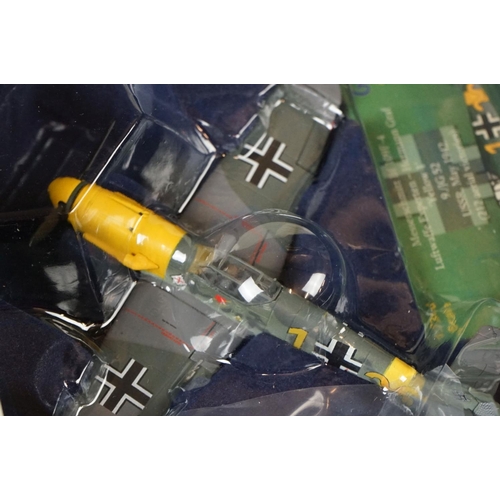 255 - Eleven boxed Gemini Aces 1/72 diecast models, to include P-51B Mustang - McDonnell Douglas Phantom F... 