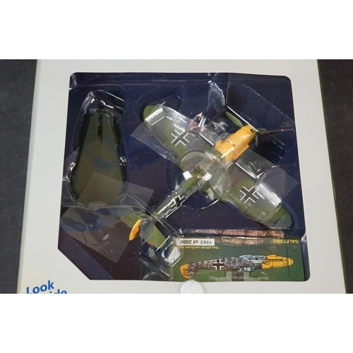 255 - Eleven boxed Gemini Aces 1/72 diecast models, to include P-51B Mustang - McDonnell Douglas Phantom F... 