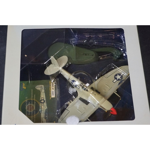 255 - Eleven boxed Gemini Aces 1/72 diecast models, to include P-51B Mustang - McDonnell Douglas Phantom F... 