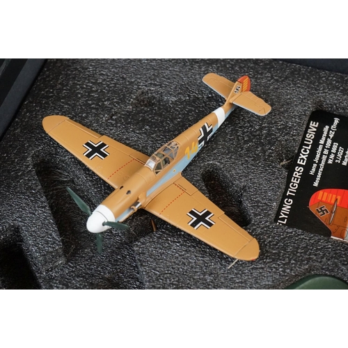 255 - Eleven boxed Gemini Aces 1/72 diecast models, to include P-51B Mustang - McDonnell Douglas Phantom F... 