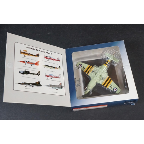 269 - Seven Boxed diecast model aircraft to include Corgi Haynes Miniature History Avro Lancaster - Skymax... 