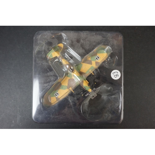 272 - 11 packaged diecast model aircraft to include Nakajima Ki-43, de Havilland Mosquito FB VI, Fiat G.55... 