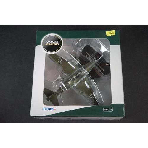 273 - 30 x Boxed Oxford Diecast Aviation 1/72 models to include Supermarine Spitfire MkI - Macchi Folgore ... 