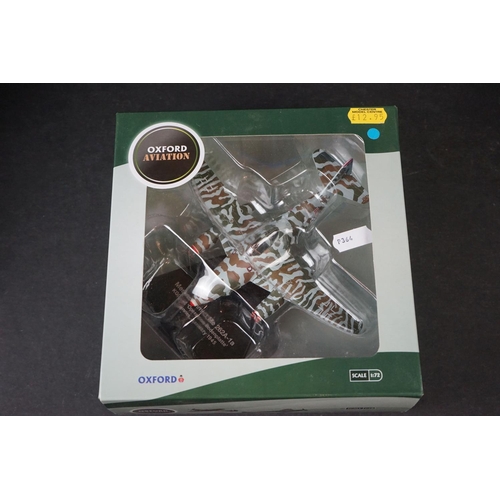 273 - 30 x Boxed Oxford Diecast Aviation 1/72 models to include Supermarine Spitfire MkI - Macchi Folgore ... 