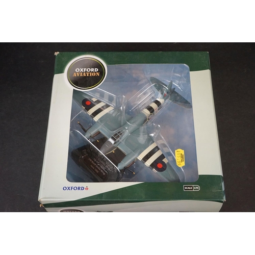 273 - 30 x Boxed Oxford Diecast Aviation 1/72 models to include Supermarine Spitfire MkI - Macchi Folgore ... 