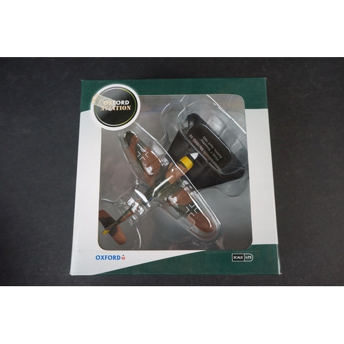 273 - 30 x Boxed Oxford Diecast Aviation 1/72 models to include Supermarine Spitfire MkI - Macchi Folgore ... 