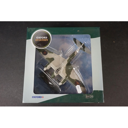 273 - 30 x Boxed Oxford Diecast Aviation 1/72 models to include Supermarine Spitfire MkI - Macchi Folgore ... 