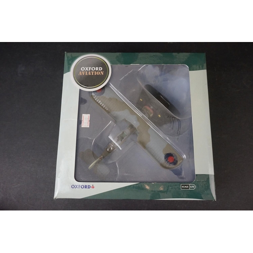 273 - 30 x Boxed Oxford Diecast Aviation 1/72 models to include Supermarine Spitfire MkI - Macchi Folgore ... 