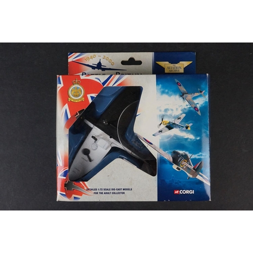 276 - 12 Boxed diecast models to include 2 x Corgi Aviation Archive (Flying Aces 49103 & Battle of Britain... 