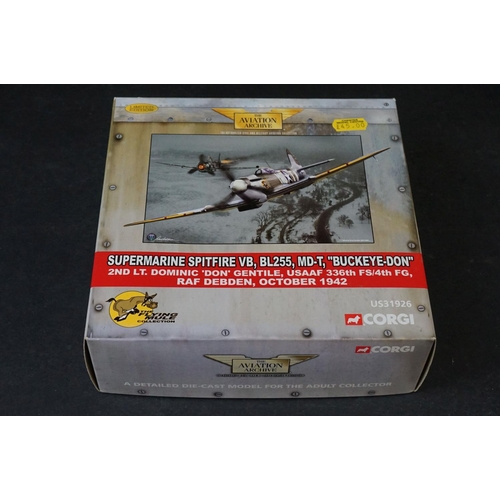 278 - Six Boxed Corgi Aviation Archive diecast models to include 1/72 AA33204 McDonnell Douglas F-4C Phant... 